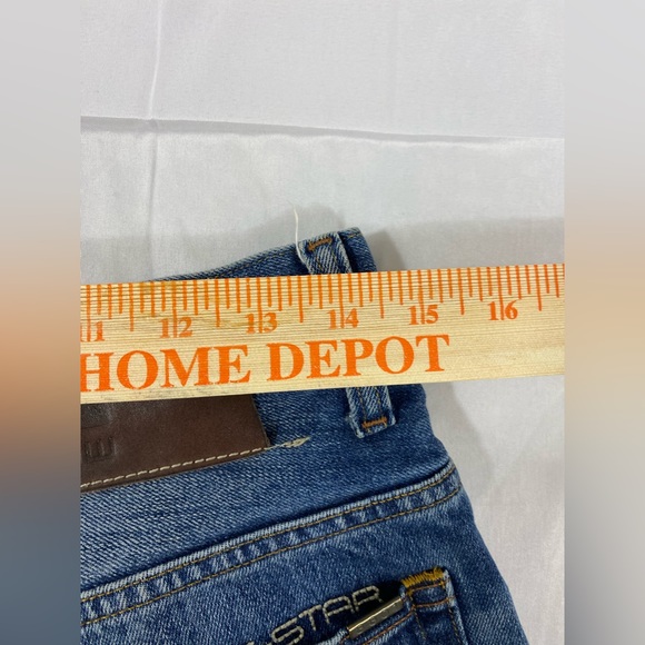 G-Star Raw Button Fly 3301 Deconstructed Straight Jeans Size 30x32 Excellent - Picture 12 of 16